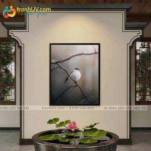 Tranh Chim Nhỏ Tĩnh Lặng - DV0011