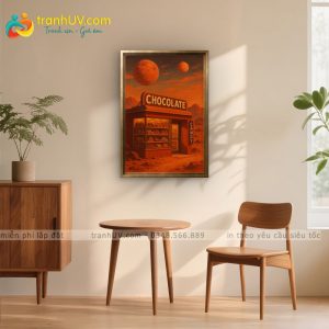 Tranh Cửa hàng socola – 00007