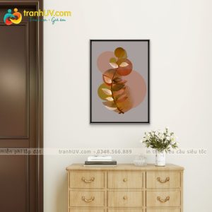 Tranh Lá Thu Dịu Dàng - C0012