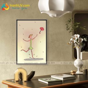 Tranh Điệu Nhảy Trong Mưa - CD0022