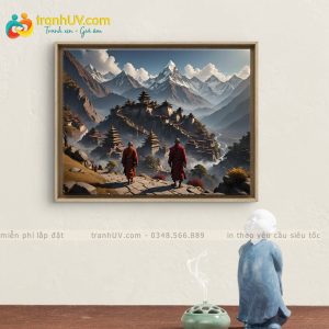 Tranh Đỉnh cao tĩnh lặng - TG0005