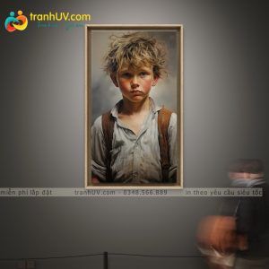 Tranh Hành trình nhỏ bé - CD0023