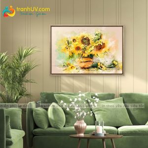 Tranh Vũ Điệu Hướng Dương - H0028