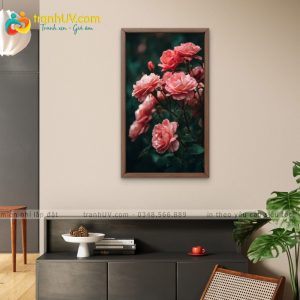 Tranh Một Sắc Hồng Mơ – H0019