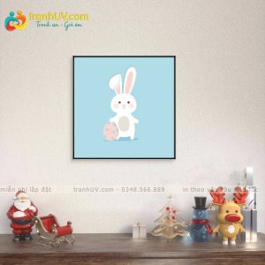 Tranh Thỏ Con Và Quả Trứng - HH018
