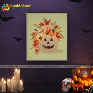 Tranh Nụ Cười Bí Ngô - HH020