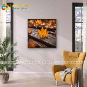 Tranh Nắng Thu Trên Lá - LC0009