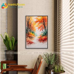 Tranh Lối Nhỏ Mùa Thu - PC041