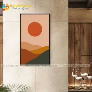 Tranh Vùng Đất Rực Lửa - PC045