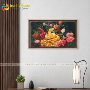 Tranh Xà Kim Tàng Bảo – PT0007