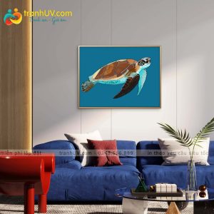 Tranh Vũ Điệu Dưới Biển Xanh - DV0025