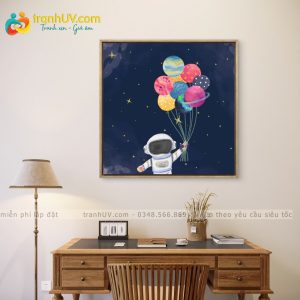 Tranh Phi Hành Gia Và Vũ Trụ - HH021