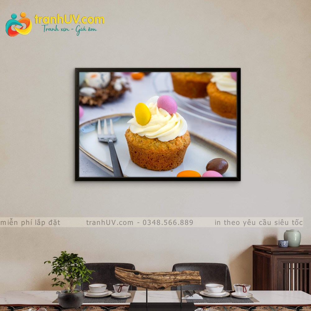 Tranh Niềm Vui Từ Bánh Ngọt - TV0003