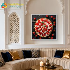 Tranh Dâu Tây Gọi Mùa Xuân - TV0005