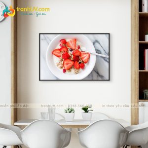 Tranh Sớm Mai Vị Dâu Tươi - TV0006