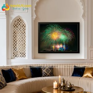 Tranh Pháo Hoa Rực Rỡ - 00015