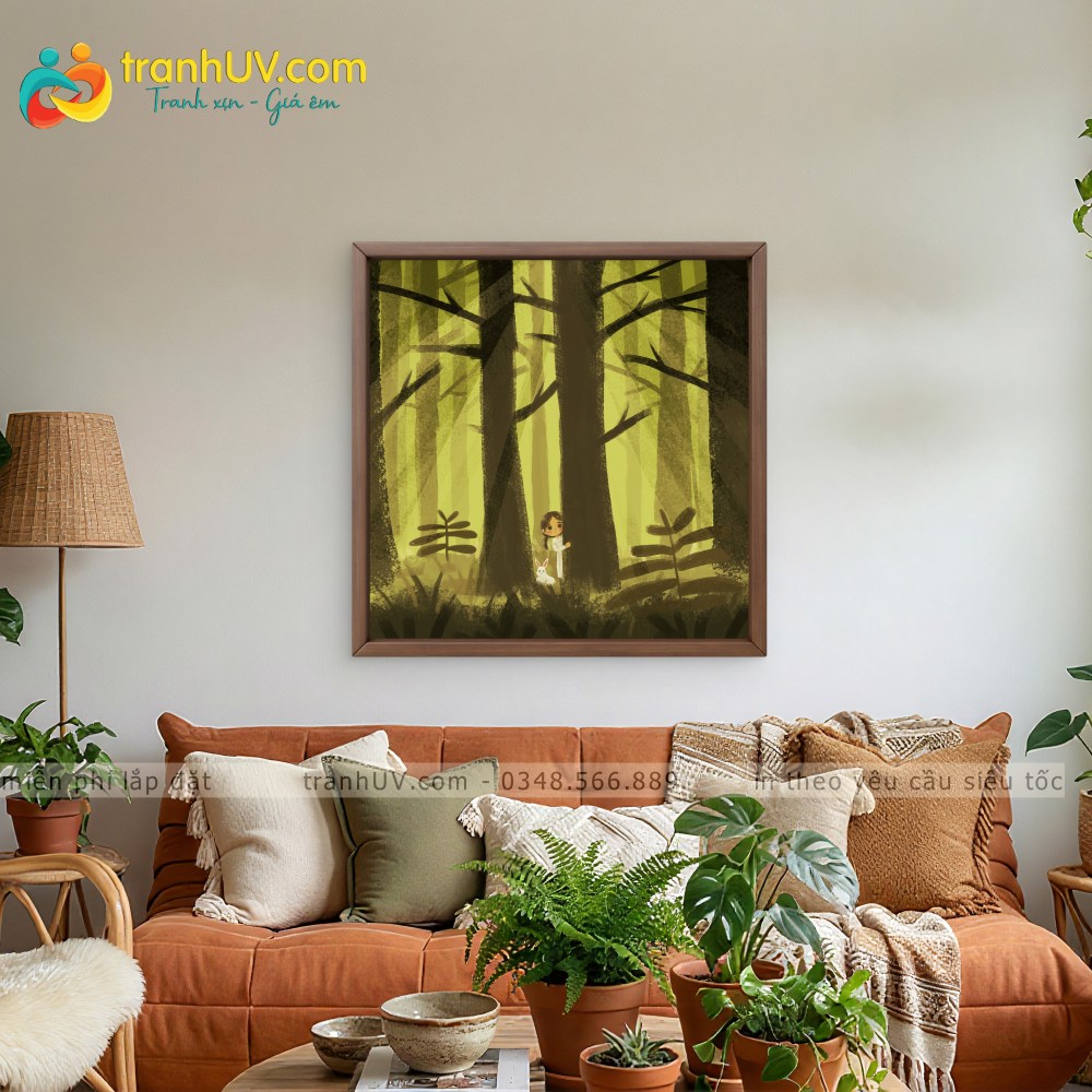 Tranh Lạc Giữa Khu Rừng Mơ - 00013
