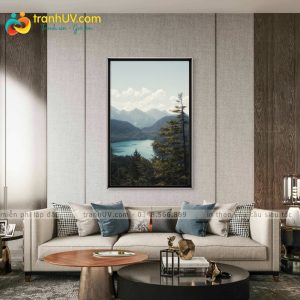 Tranh Màu Xanh Miền Sơn Cước - PC059