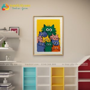 Tranh Màu sắc - HH034