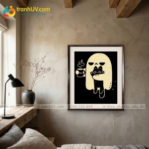 Tranh Ôm ôm mèo - HH031