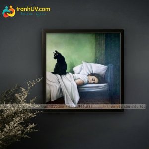 Tranh Tĩnh Lặng Đêm Khuya - DV0059
