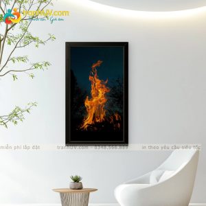 Tranh Điệu Nhảy Của Lửa – PT0023