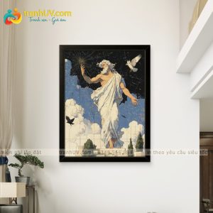 Tranh Ánh Sáng Của Thần - TG0008